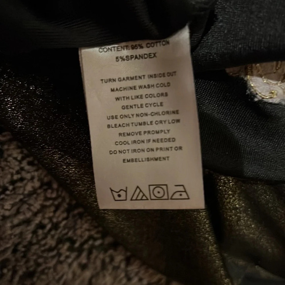 Apple bottoms vintage sequins shiny mini dress with hoodie Sz M - Picture 9 of 14